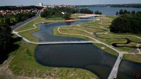 Luftfoto Viborg